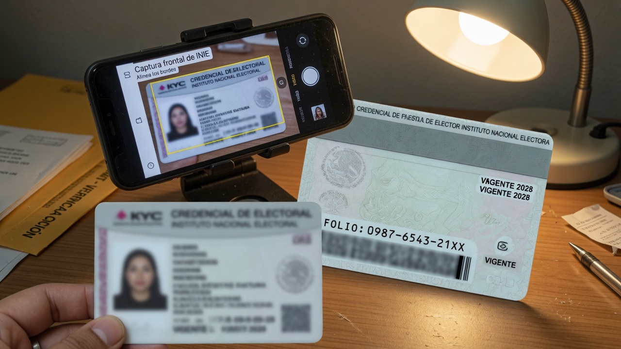 Foto de identificación para verificar la cuenta